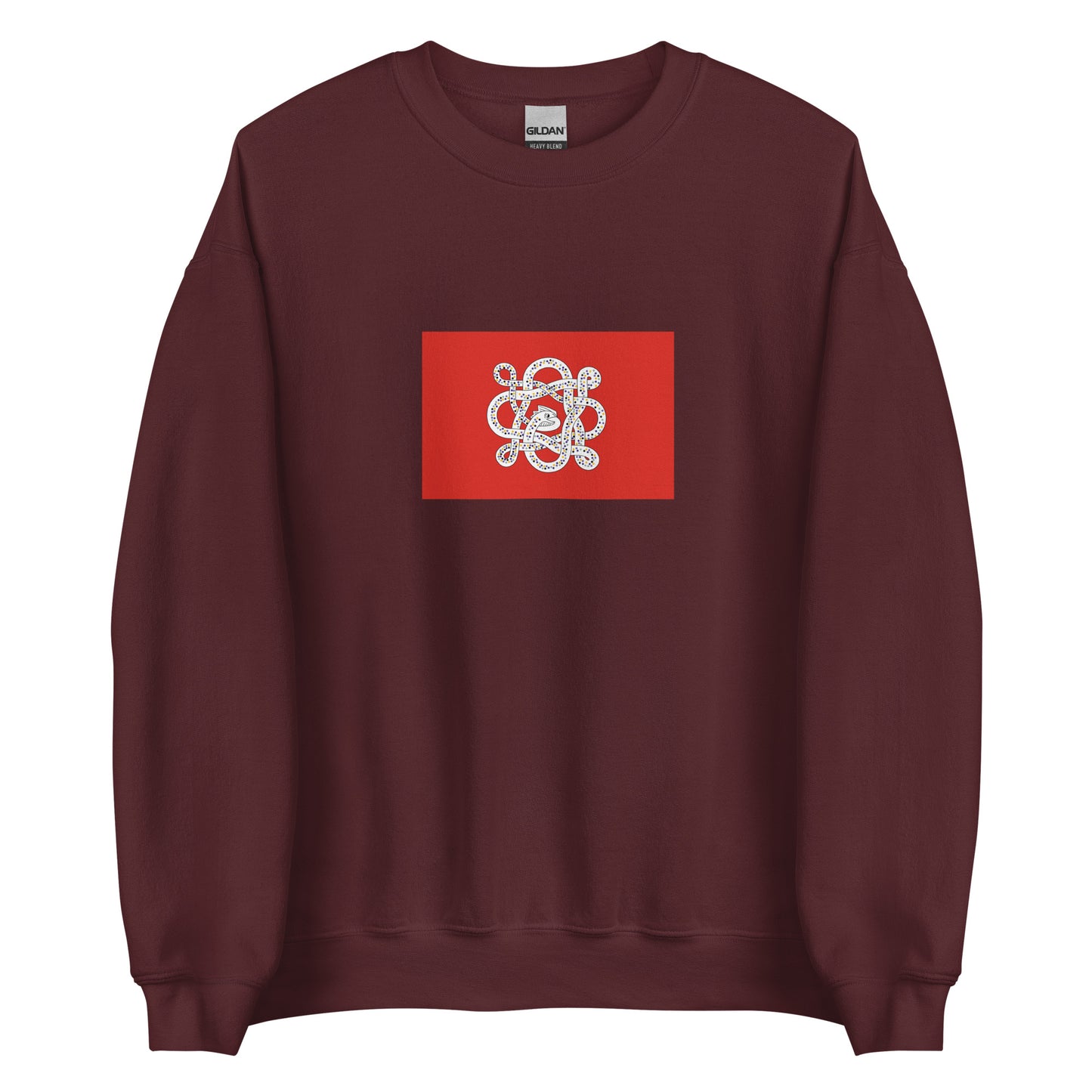 India - Kingdom of Manipur (1110-1949) | Historical Indian Flag Interactive Sweatshirt