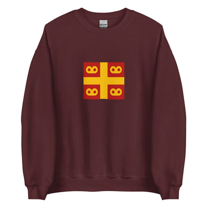 Greece - Byzantine Empire (330-1453) | Historical Greek Flag Interactive Sweatshirt