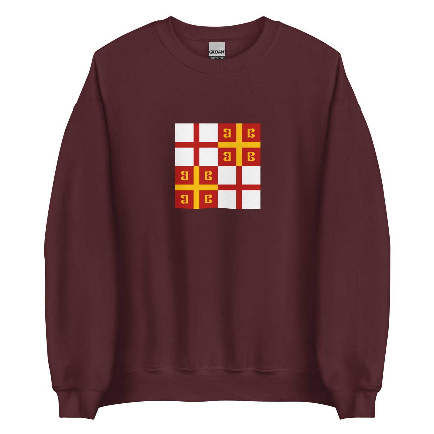 Greece - Empire of Constantinople (1204-1261) | Historical Greek Flag Interactive Sweatshirt