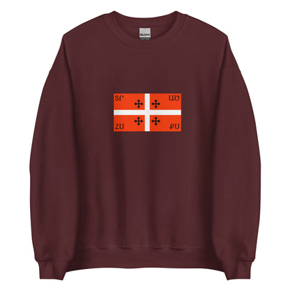Armenia - Kingdom of Artsakh (1000-1261) | Historical Armenian Flag Interactive Sweatshirt
