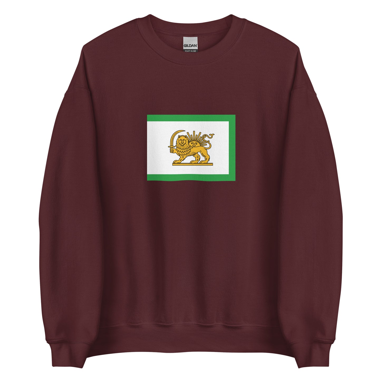 Iran - Qajar Dynasty II (1848-1907) | Historical Iran Flag Interactive Sweatshirt