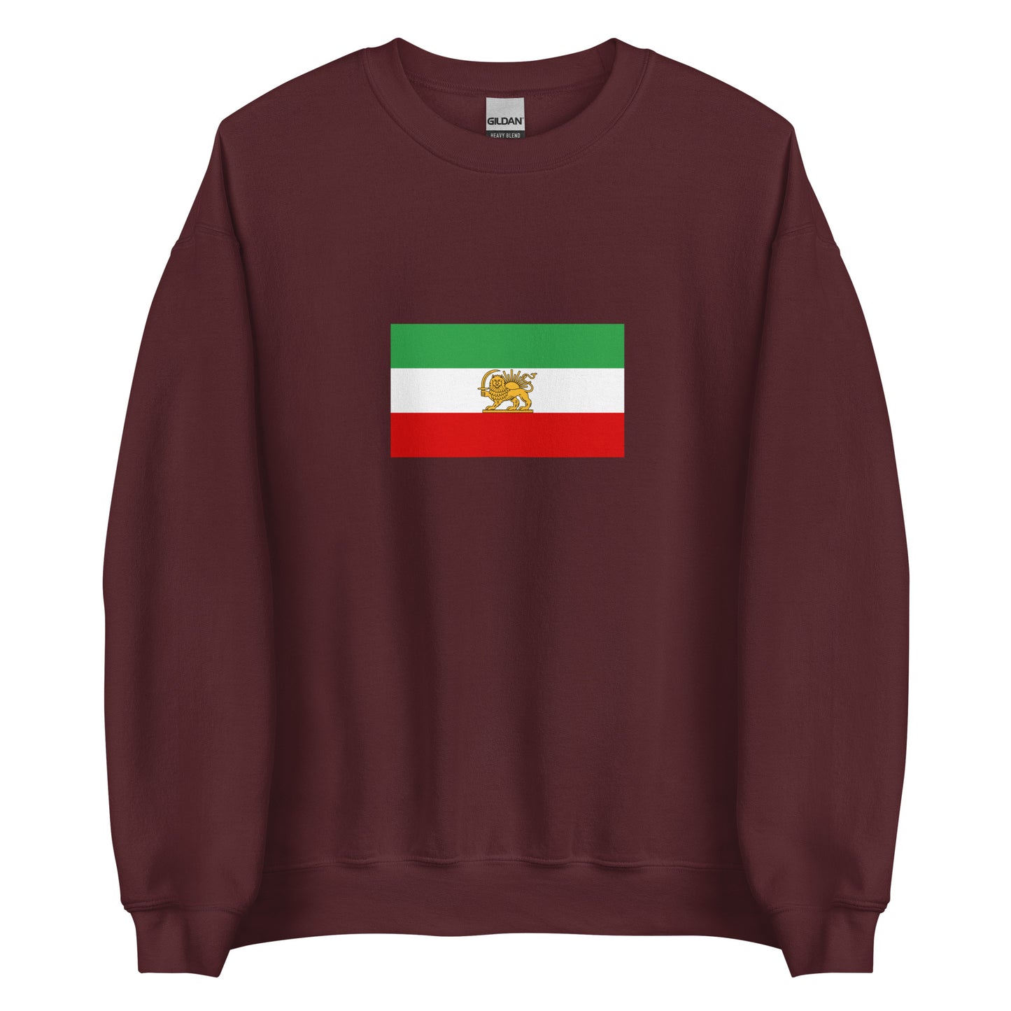 Iran - Constitutional Monarchy of Iran (1925-1979) | Historical Iran Flag Interactive Sweatshirt