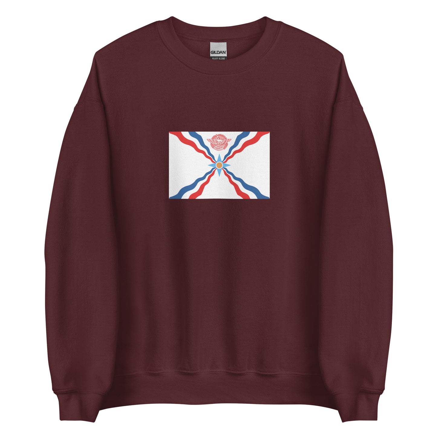 Iraq - Assyrian Empire (2025BC-609BC) | Historical Iraqi Flag Interactive Sweatshirt