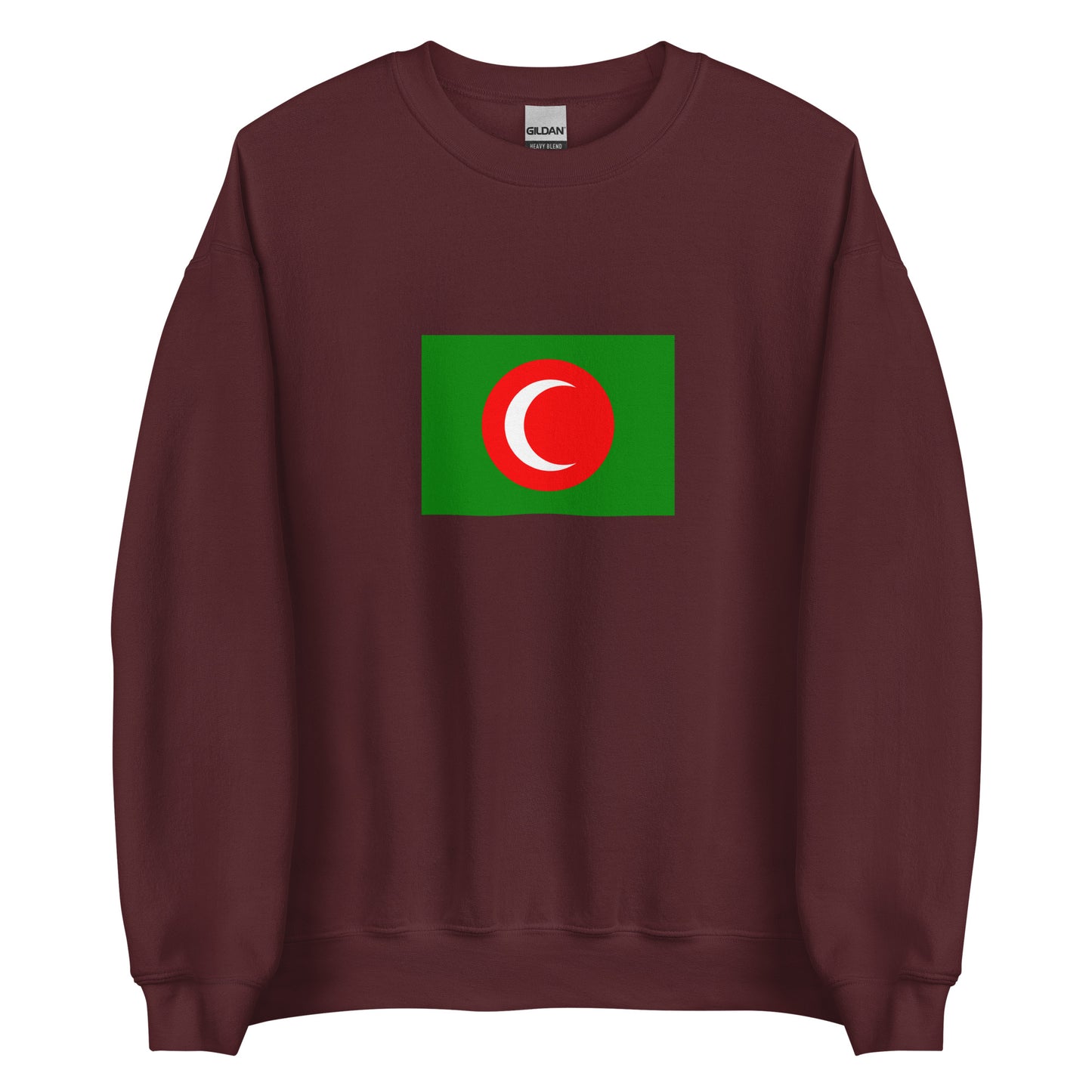 Iraq - Kingdom of Kurdistan (1921-1925) | Historical Iraqi Flag Interactive Sweatshirt