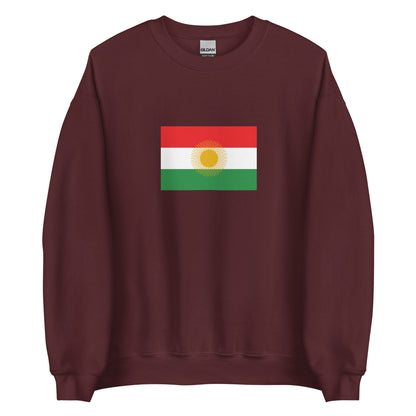 Iraq - Kurdish Republic of Ararat (1927-1931) | Historical Iraqi Flag Interactive Sweatshirt