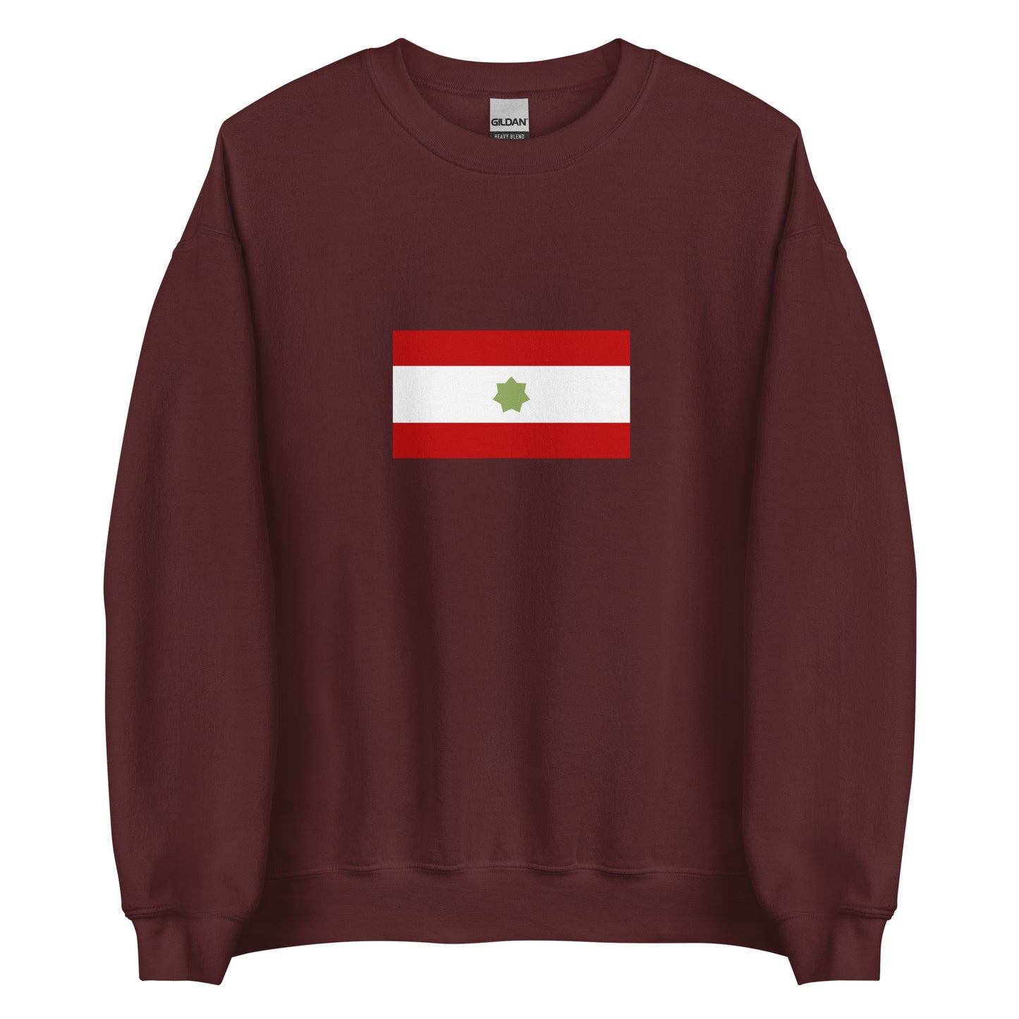 Qatar - Trucial States (1820-1971) | Historical Qatari Flag Interactive Sweatshirt