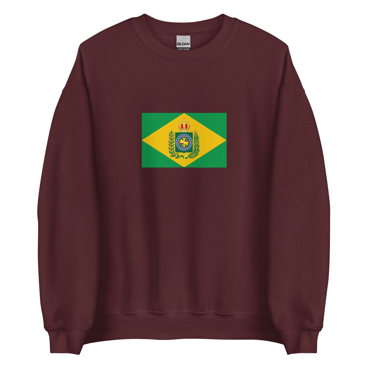 Brazil - Empire of Brazil (1822-1889) | Historical Brazilian Flag Interactive Sweatshirt