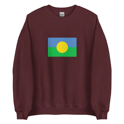 Brazil - Mbaya people | Ethnic Brazil Flag Interactive Sweatshirt