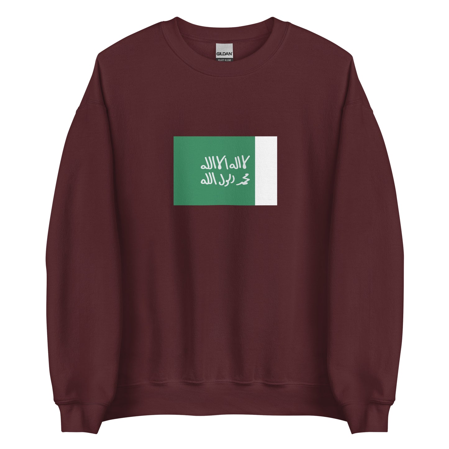 Saudi Arabia - Emirate of Najd (1744-1913) | Historical Saudi Arabian Flag Interactive Sweatshirt