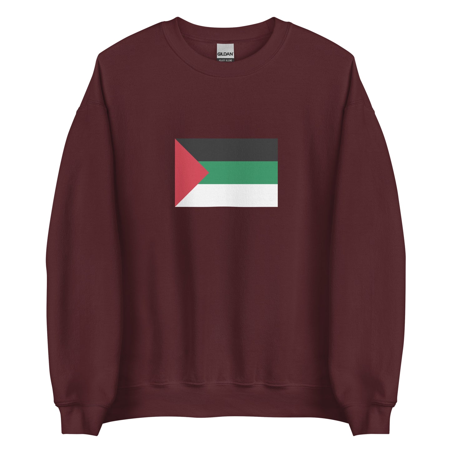 Saudi Arabia - Hashemite Kingdom of Hejaz (1917-1925) | Historical Saudi Arabian Flag Interactive Sweatshirt