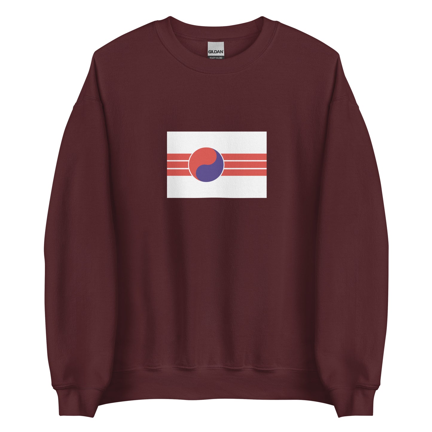 Korea - People's Republic of Korea (1945-1946) | Historical Korean Flag Interactive Sweatshirt