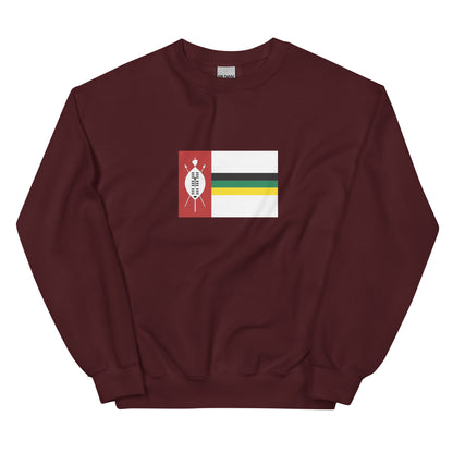 South Africa - Zulu People | Ethnic South African Flag Interactive Sweatshirt