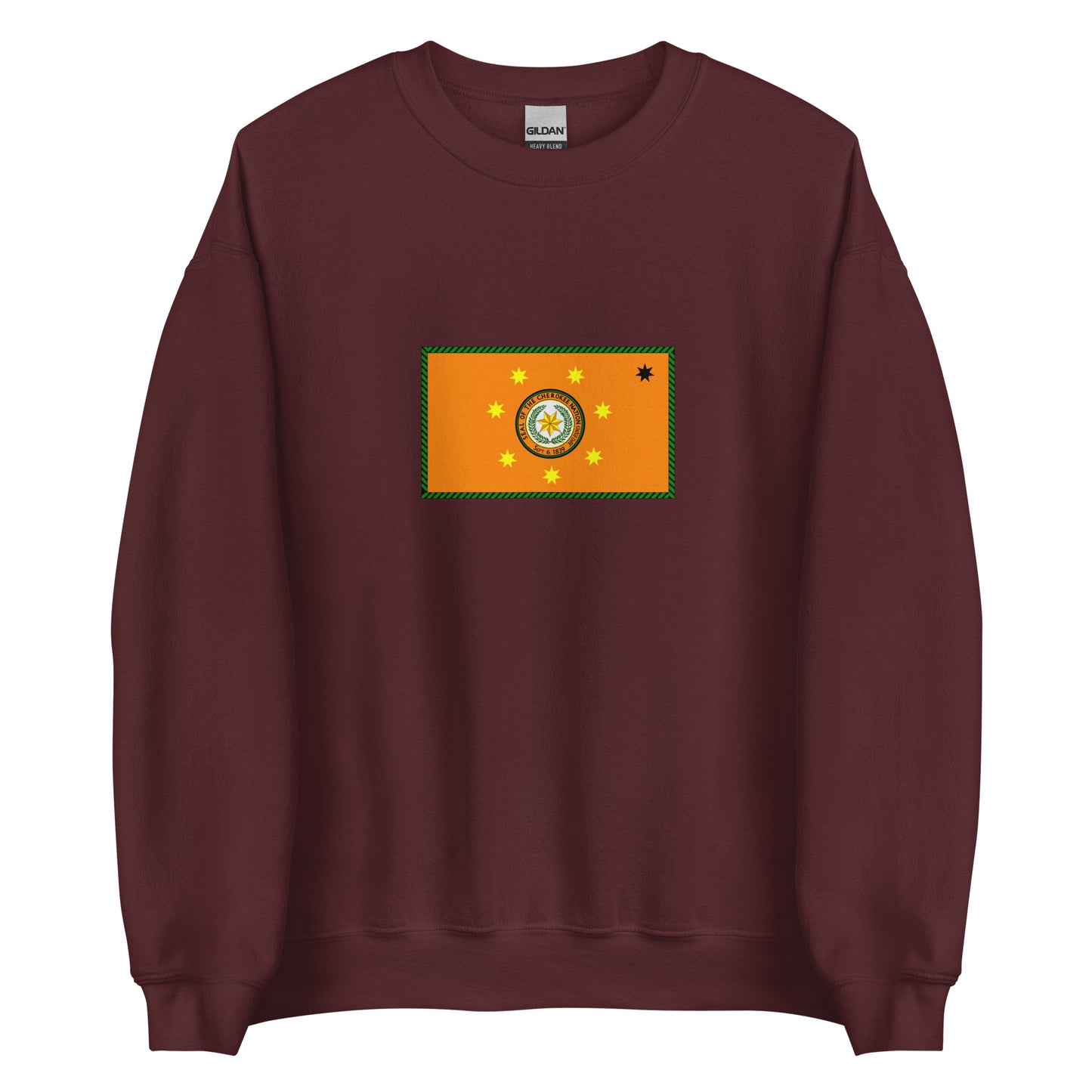 USA - Cherokees | Native American Flag Interactive Sweatshirt