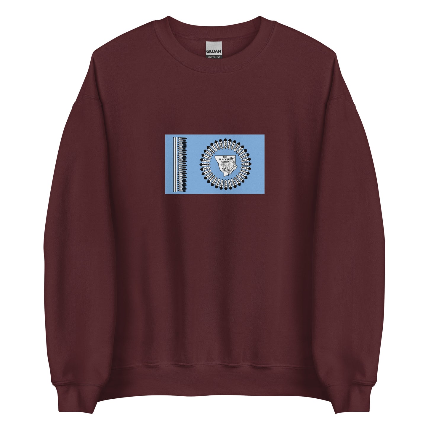 USA - Blackfeet people | Native American Flag Interactive Sweatshirt