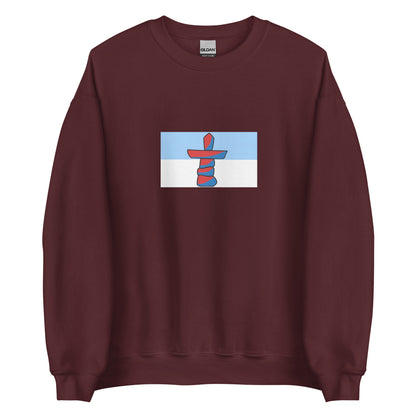 USA - Inuits | Native American Flag Interactive Sweatshirt