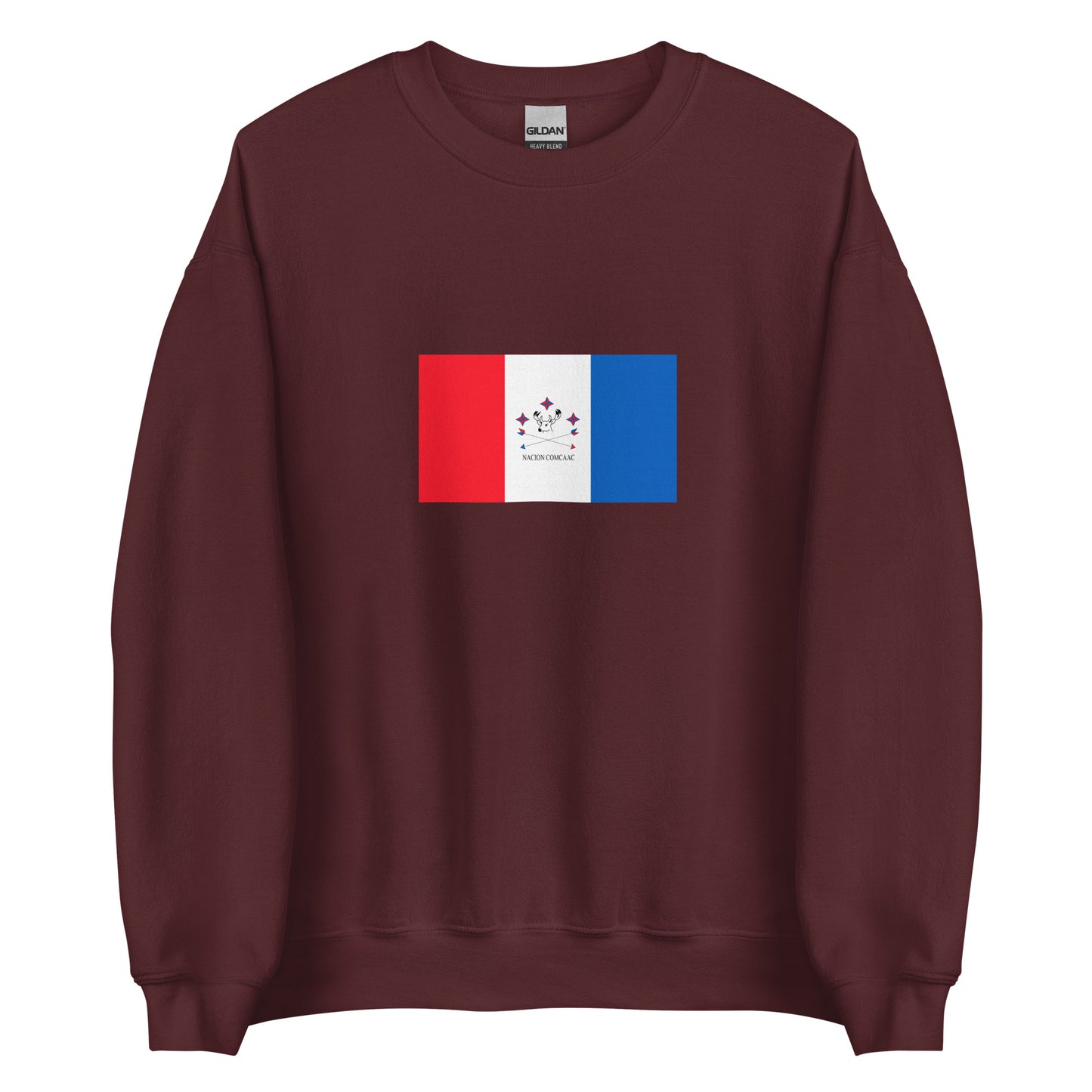 Mexico - Seri People | Indigenous Mexican Flag Interactive Sweatshirt