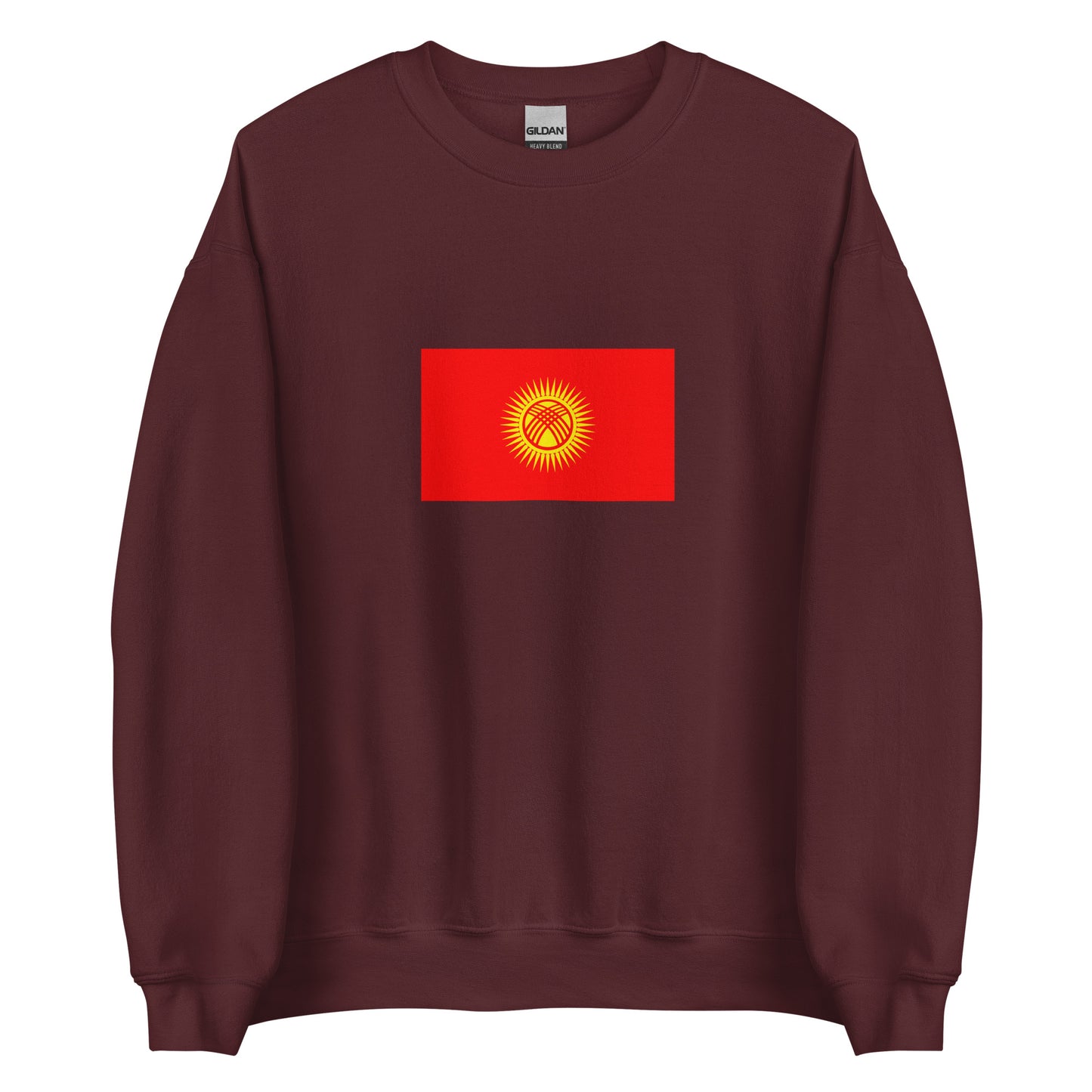 China - Kyrgyz People | Ethnic Chinese Flag Interactive Sweatshirt