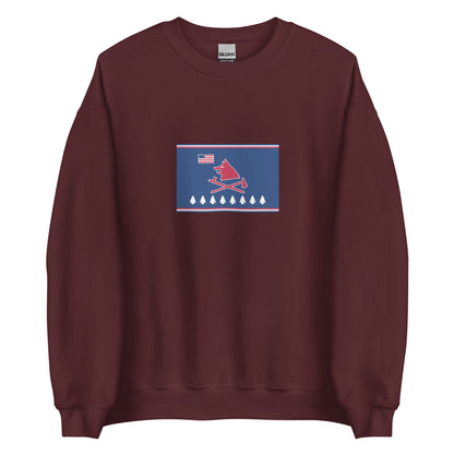 USA - Pawnee People | Native American Flag Interactive Sweatshirt