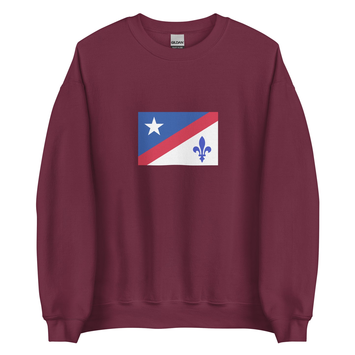 USA - French Americans | Ethnic American Flag Interactive Sweatshirt