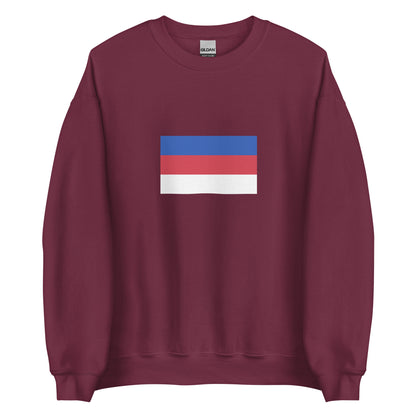 Germany - Sorbs | Ethnic German Flag Interactive Sweatshirt