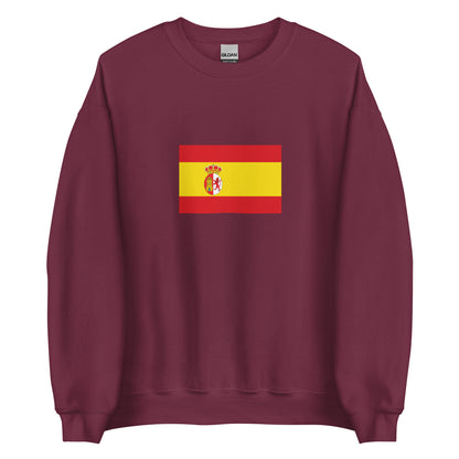 Dominican Republic - Spanish Empire (1785-1865) | Historical Dominican Flag Interactive Sweatshirt