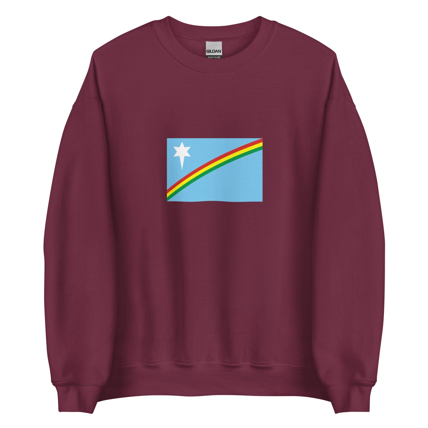 India - Naga people | Ethnic Indian Flag Interactive Sweatshirt