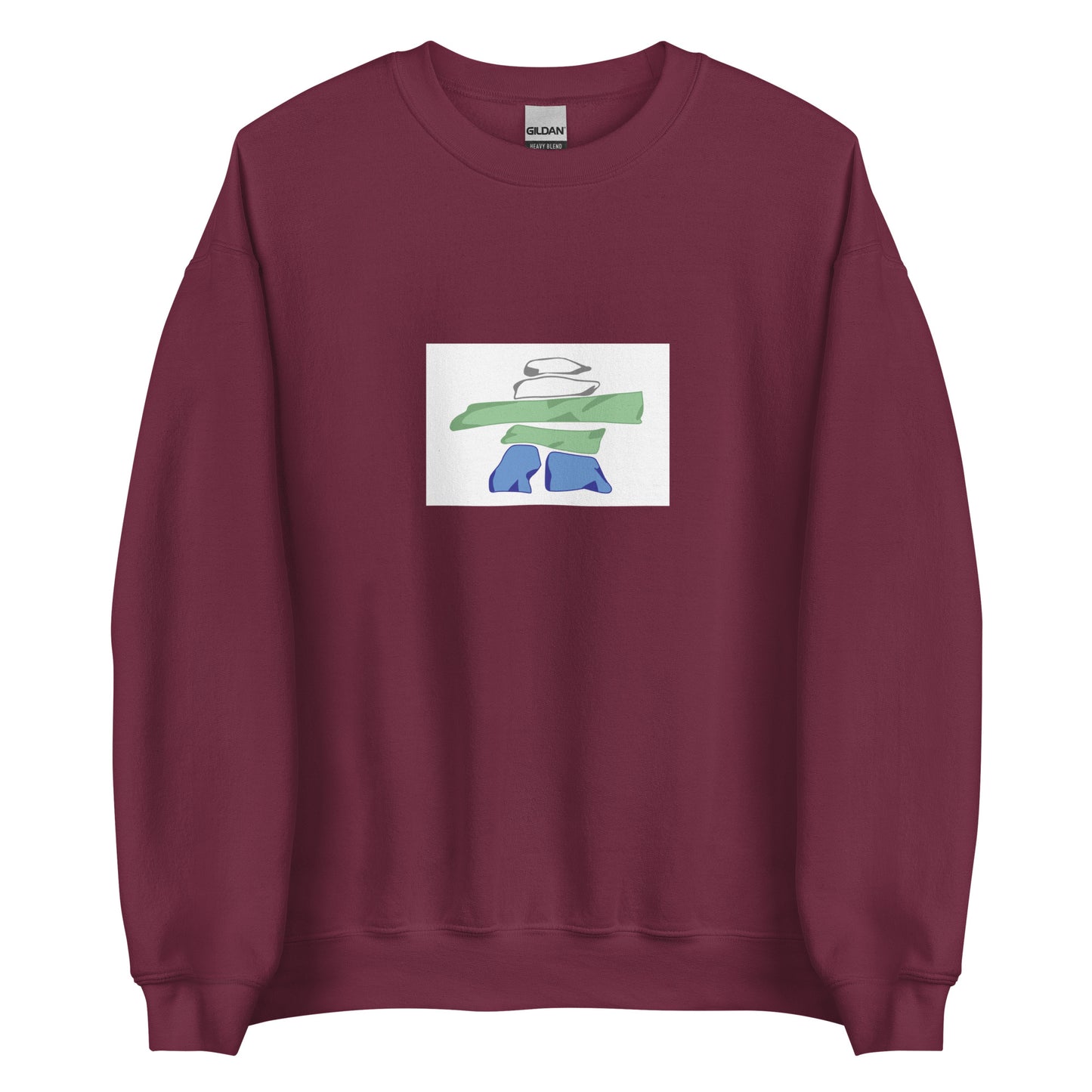 Canada - Nunatsiavut Inuit People | Indigenous Canadian Flag Interactive Sweatshirt