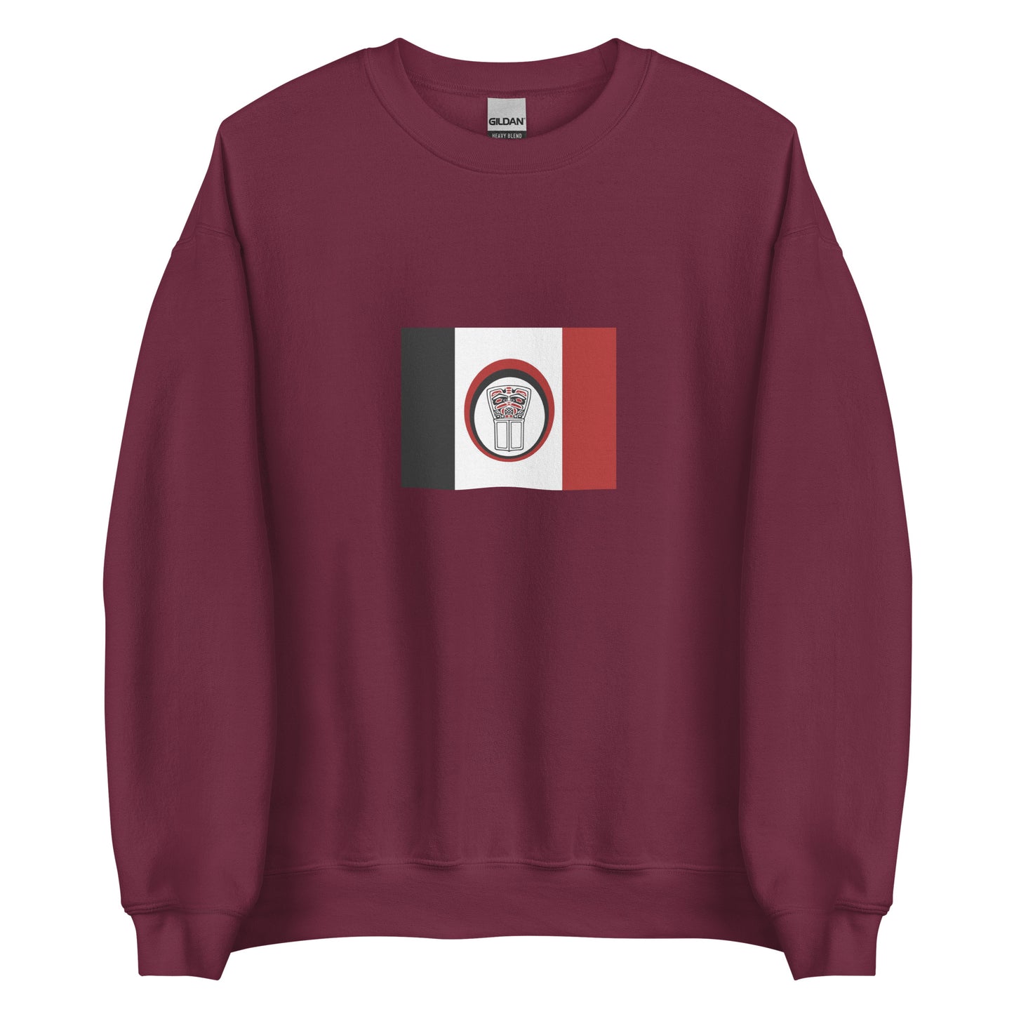 Canada - Nisga'a People | Indigenous Canadian Flag Interactive Sweatshirt