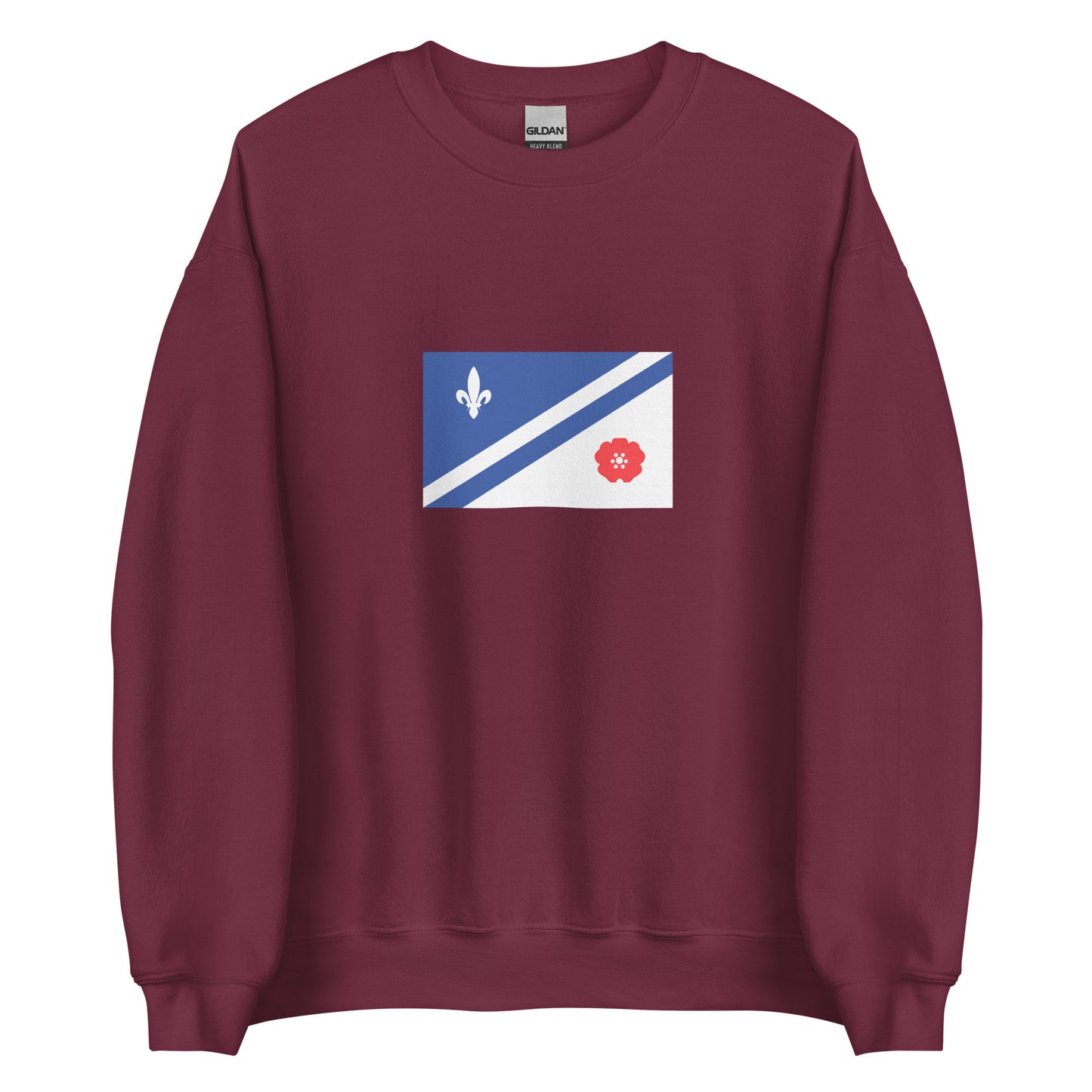 Canada - Franco-Albertans | Ethnic Canadian Flag Interactive Sweatshirt