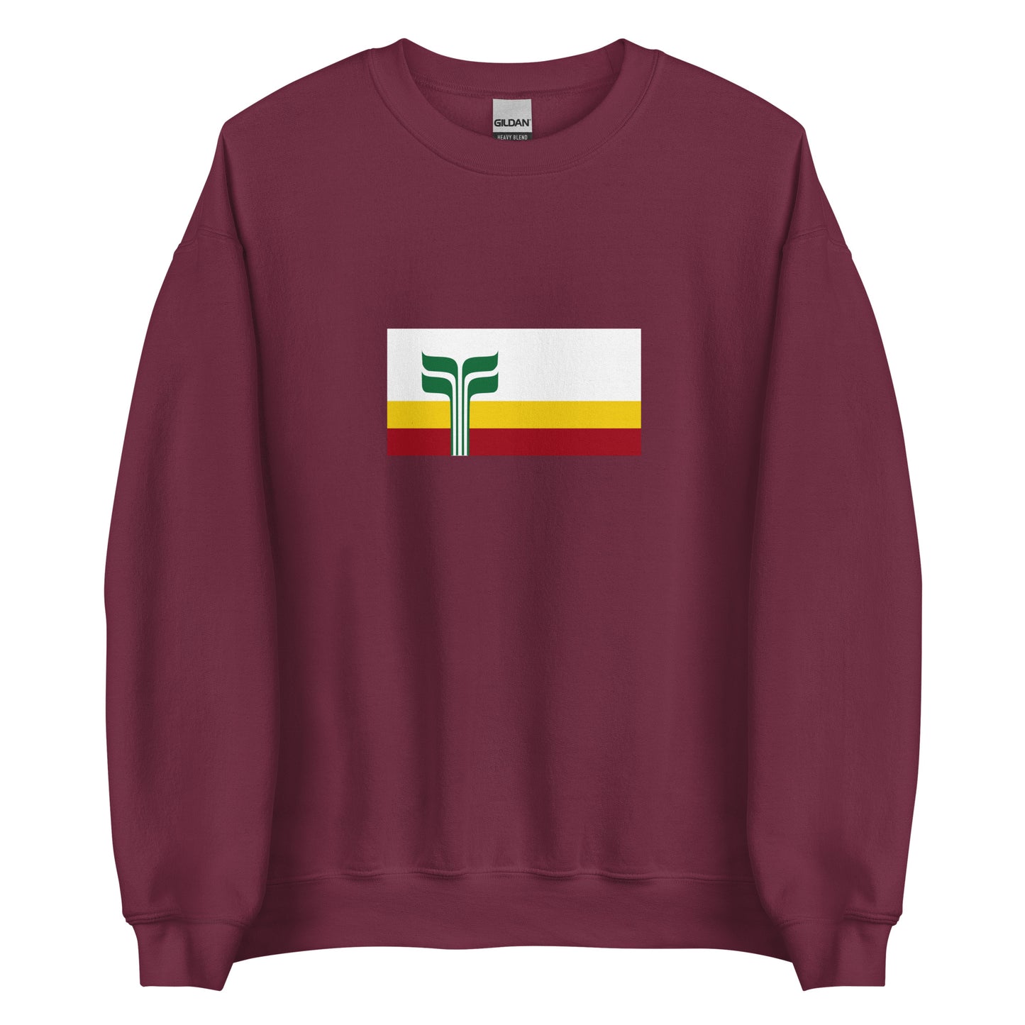 Canada - Franco-Manitobans | Ethnic Canadian Flag Interactive Sweatshirt