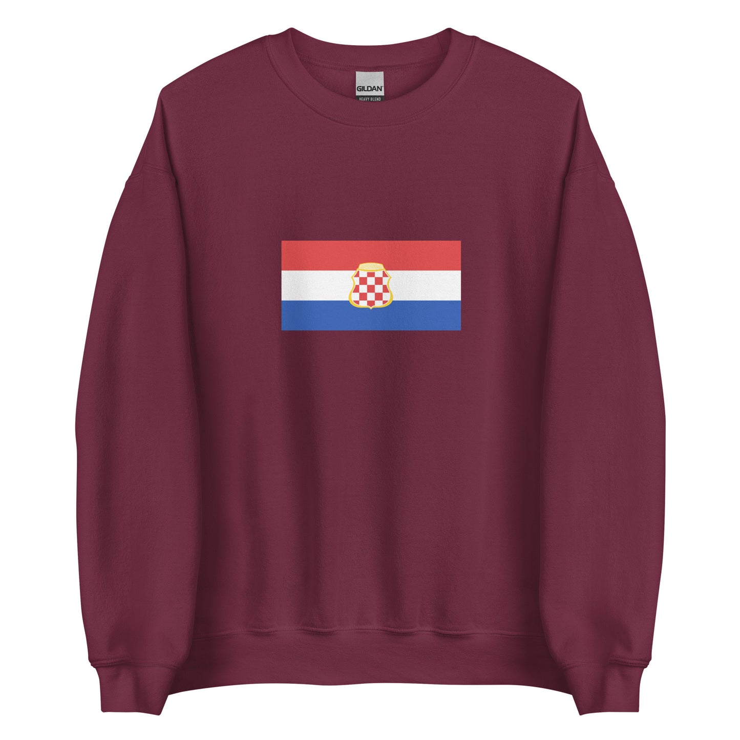 Croatia - Herzegovinian Croats | Ethnic Croatian Flag Interactive Sweatshirt