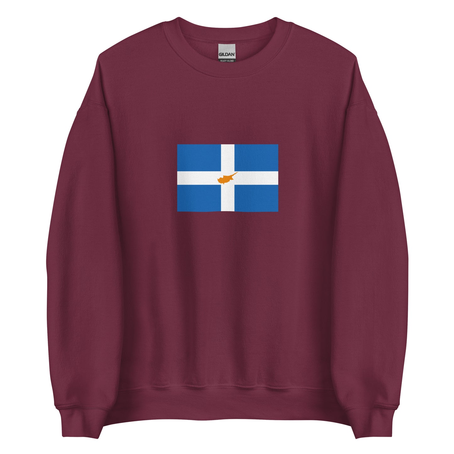 Greece - Greek Cypriots | Ethnic Greek Flag Interactive Sweatshirt