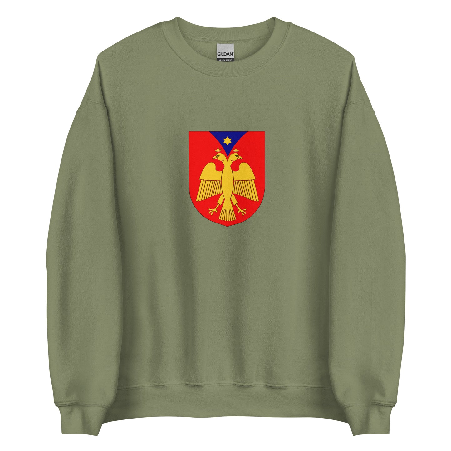 Albania - Lordship of Berat (1280-1450) | Historical Albanian Flag Interactive Sweatshirt