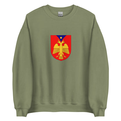 Albania - Lordship of Berat (1280-1450) | Historical Albanian Flag Interactive Sweatshirt