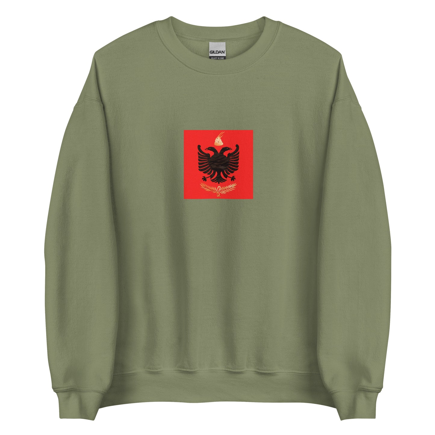 Albania - Albanian Kingdom I (1928-1939) | Historical Albanian Flag Interactive Sweatshirt