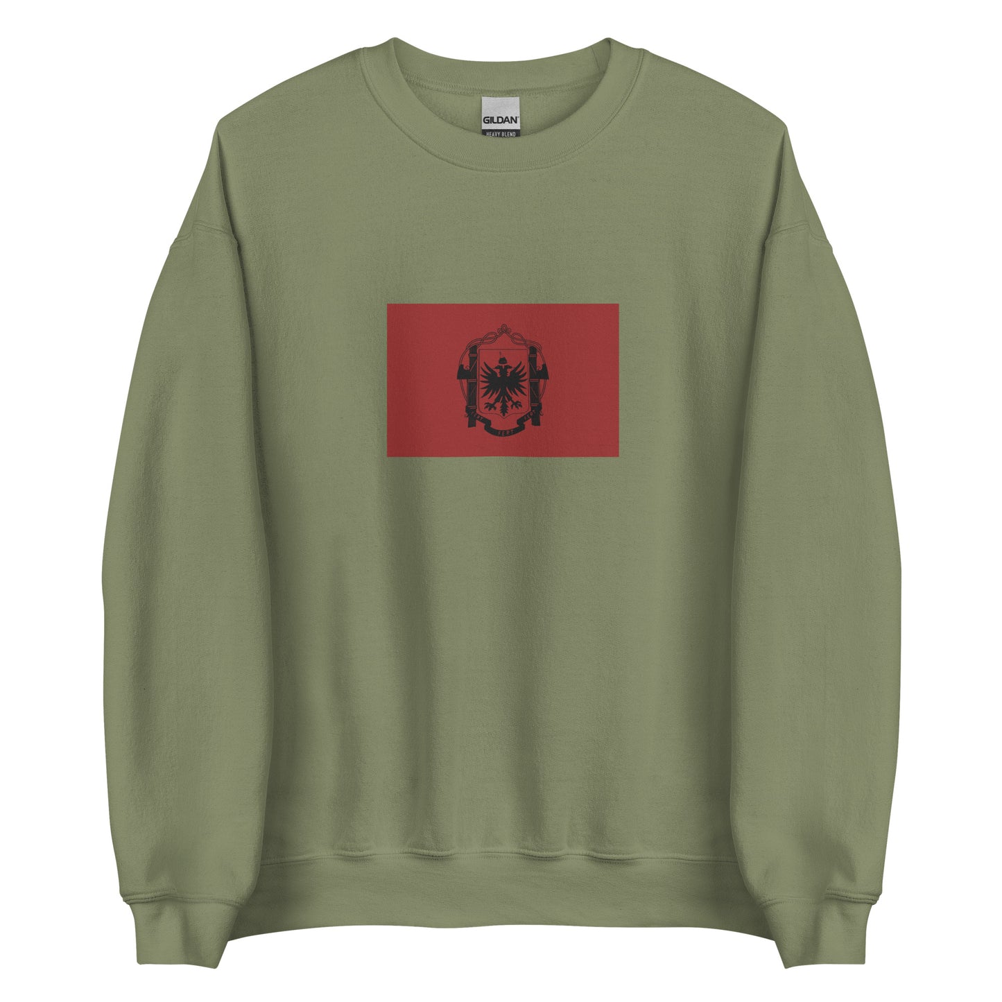 Albania - Albanian Kingdom II (1939-1943) | Historical Albanian Flag Interactive Sweatshirt