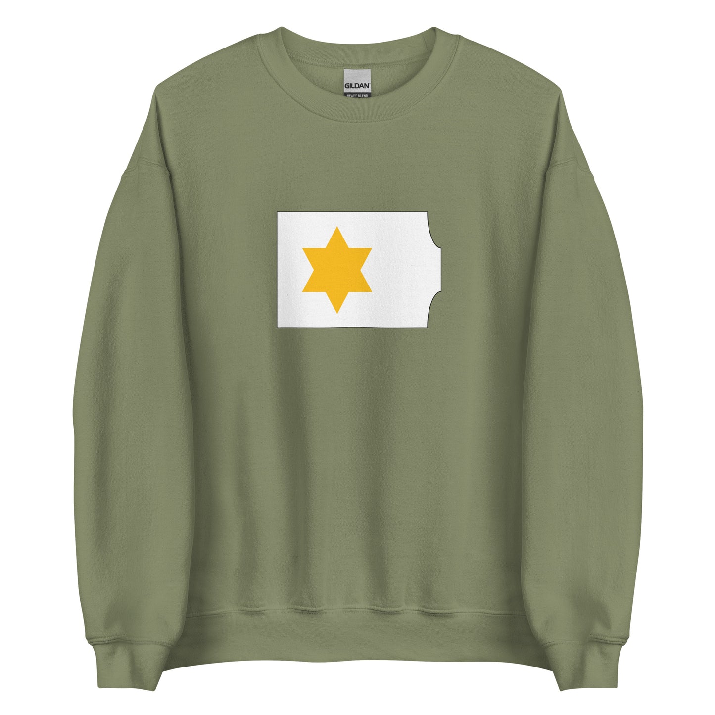 Algeria - Kingdom of Beni Abbas II (1516-1542) | Historical Algerian Flag Interactive Sweatshirt