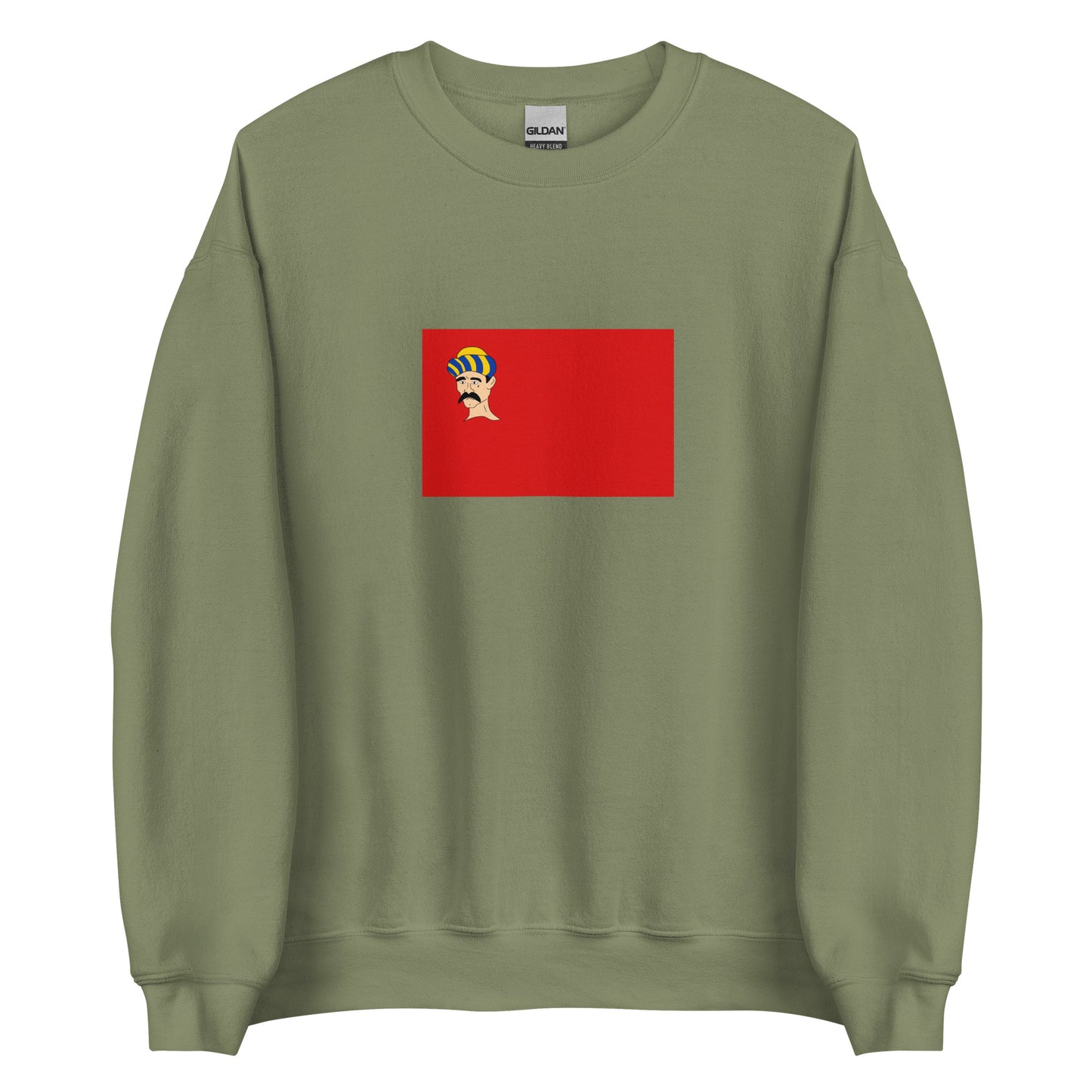 Algeria - Ottoman Algeria (1517-1540) | Historical Algerian Flag Interactive Sweatshirt