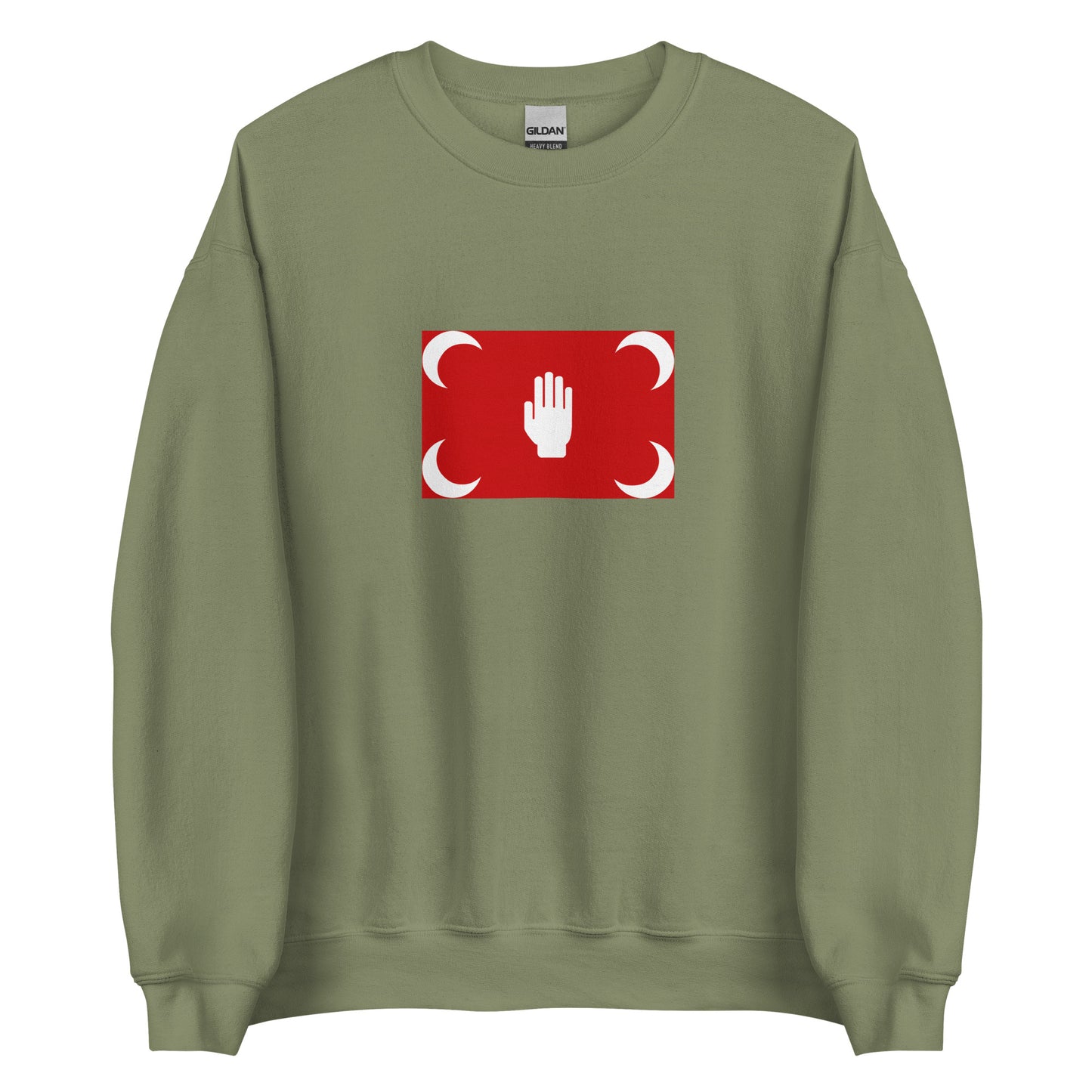 Algeria - Kingdom of Kuku (1515-1638) | Historical Algerian Flag Interactive Sweatshirt