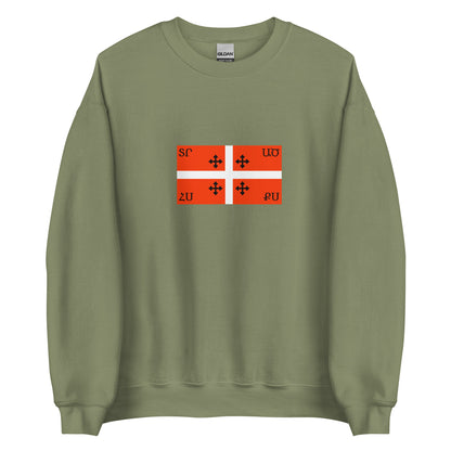 Armenia - Kingdom of Artsakh (1000-1261) | Historical Armenian Flag Interactive Sweatshirt