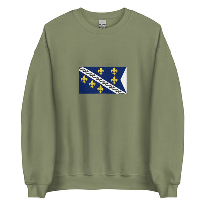Bosnia Herzegovina - Kingdom of Bosnia (1377-1463) | Historical Bosnian Flag Interactive Sweatshirt