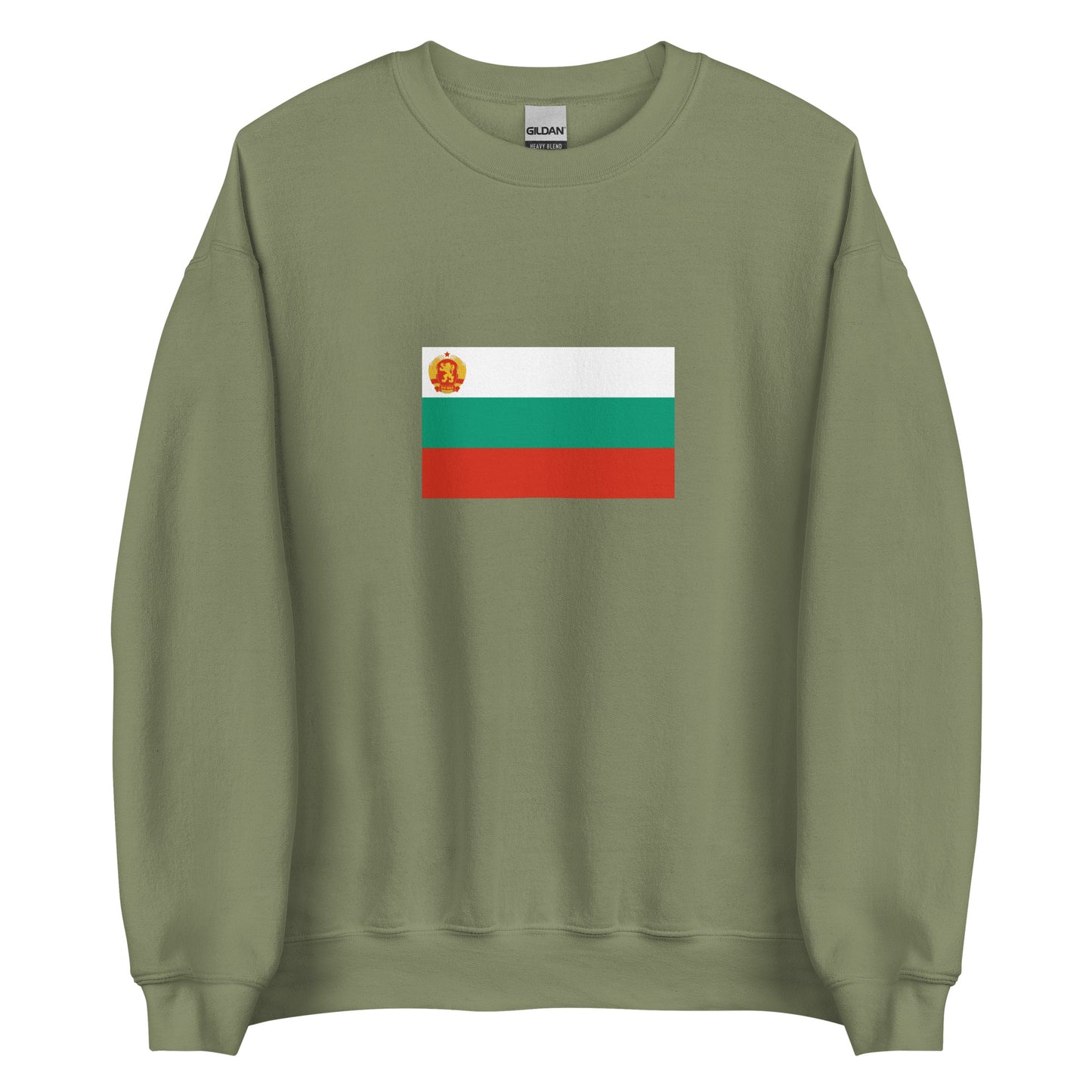 Bulgaria - People's Republic of Bulgaria (1946-1990) | Historical Bulgarian Flag Interactive Sweatshirt