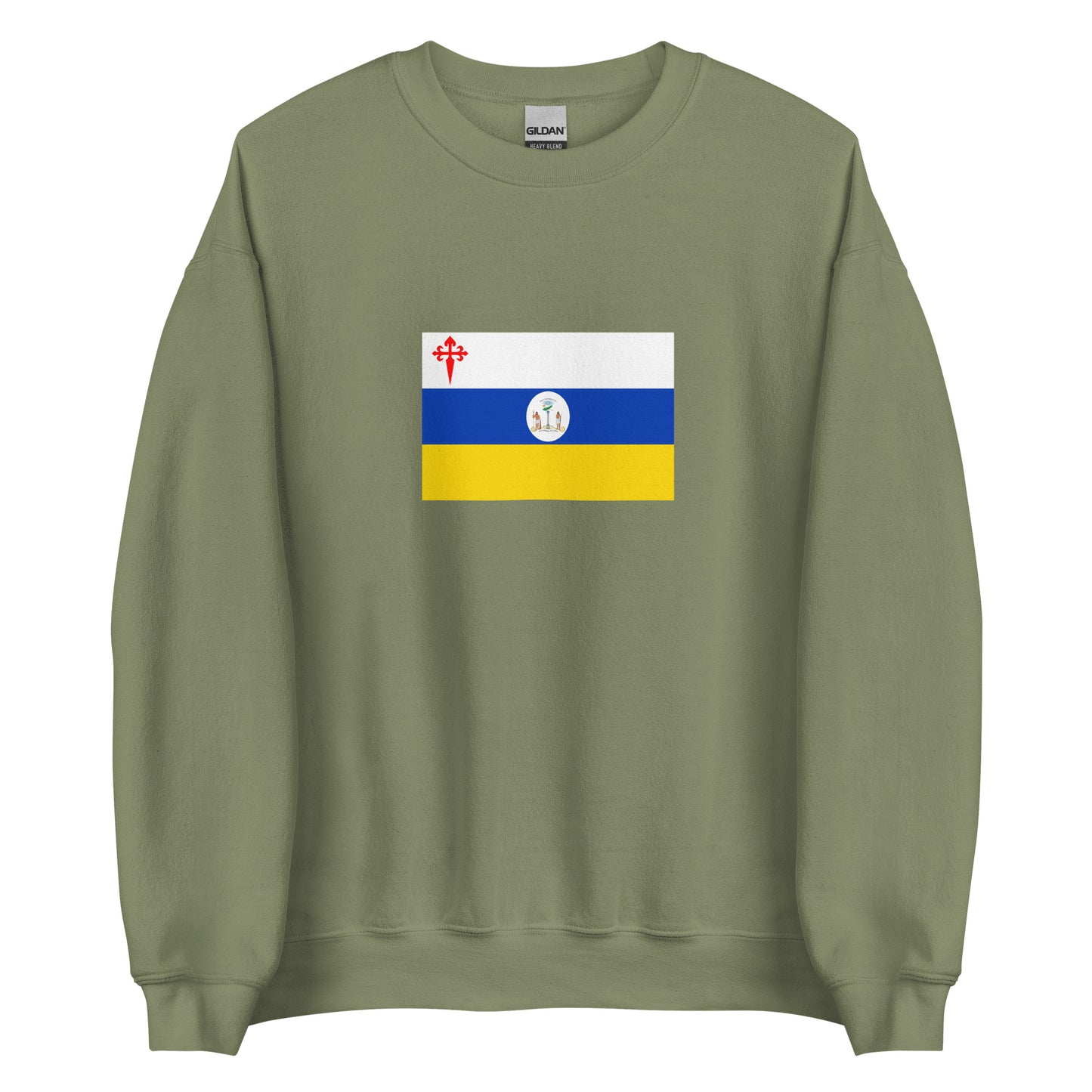 Chile - First Chilean Flag (1812-1814) | Historical Chilean Flag Interactive Sweatshirt