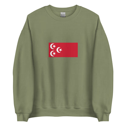 Egypt - Sultanate of Egypt (1914-1922) | Historical Egyptian Flag Interactive Sweatshirt