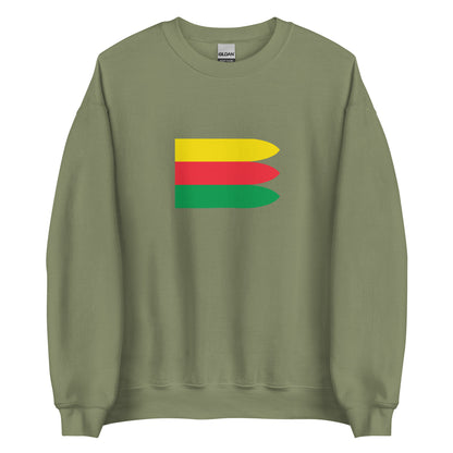 Ethiopia - Ethiopian Empire (1270-1853) | Historical Ethiopian Flag Interactive Sweatshirt