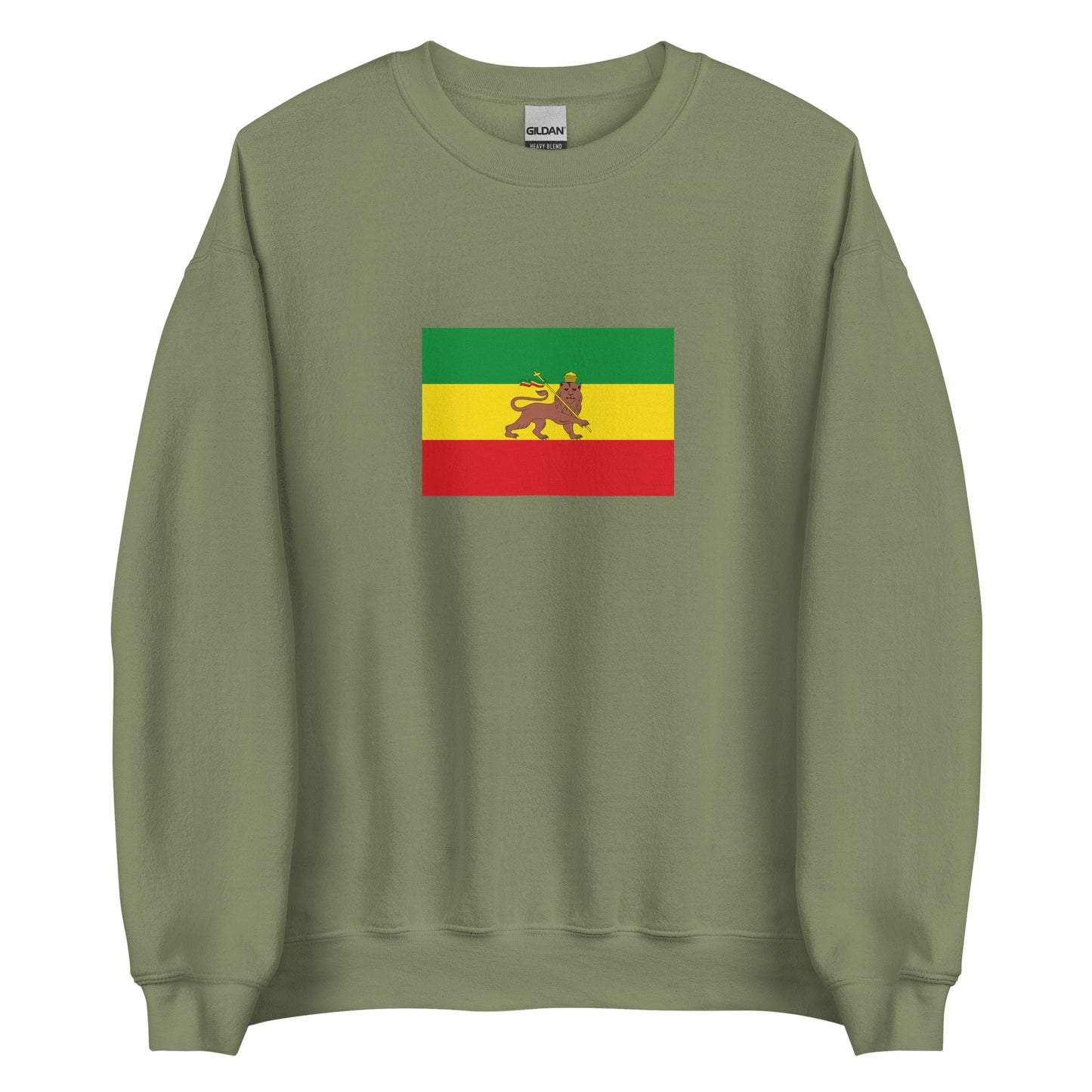 Ethiopia - Ethiopian Empire (1897-1974) | Historical Ethiopian Flag Interactive Sweatshirt