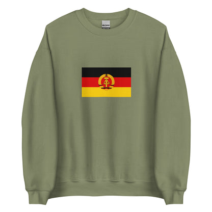 Germany - East Germany (1949-1990) | Historical German Flag Interactive Sweatshirt