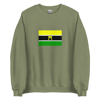 Ghana - Ashanti Empire (1701-1901) | Historical Ghanaian Flag Interactive Sweatshirt