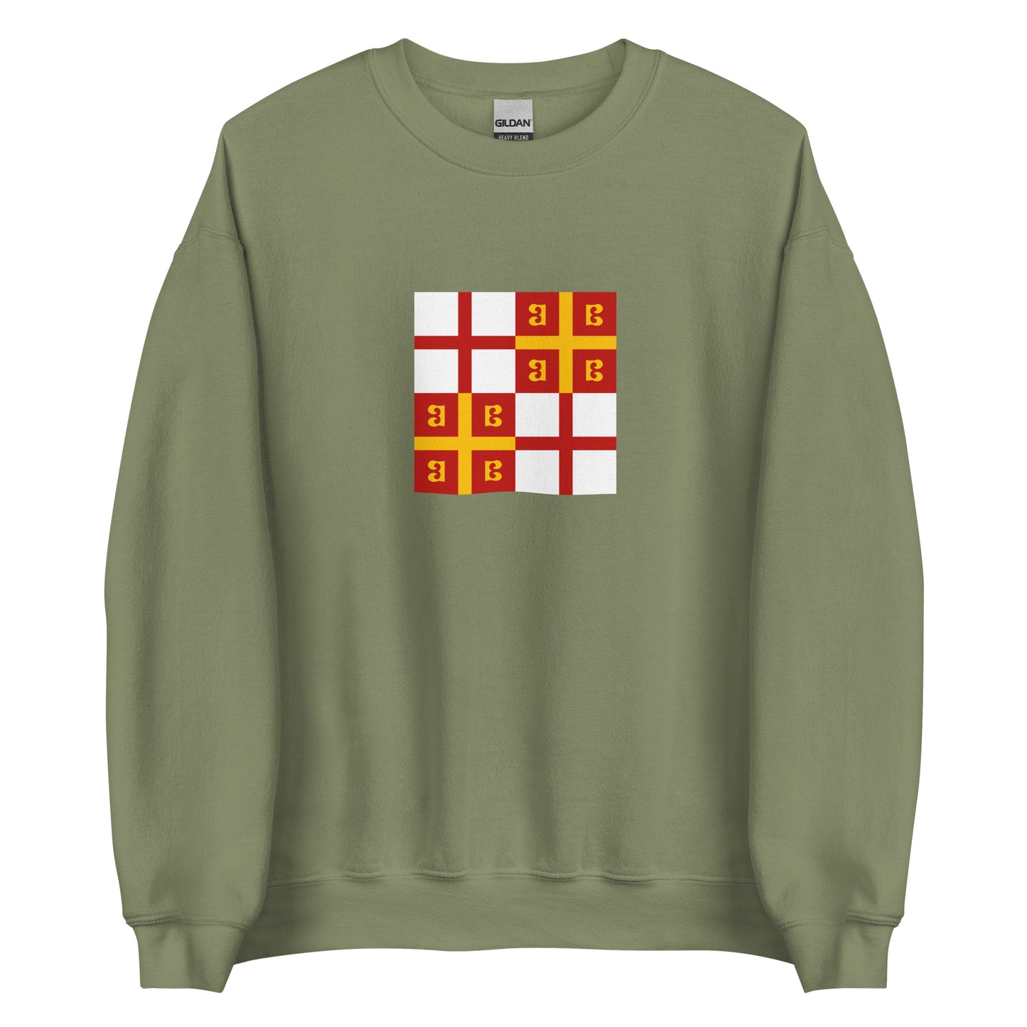 Greece - Empire of Constantinople (1204-1261) | Historical Greek Flag Interactive Sweatshirt