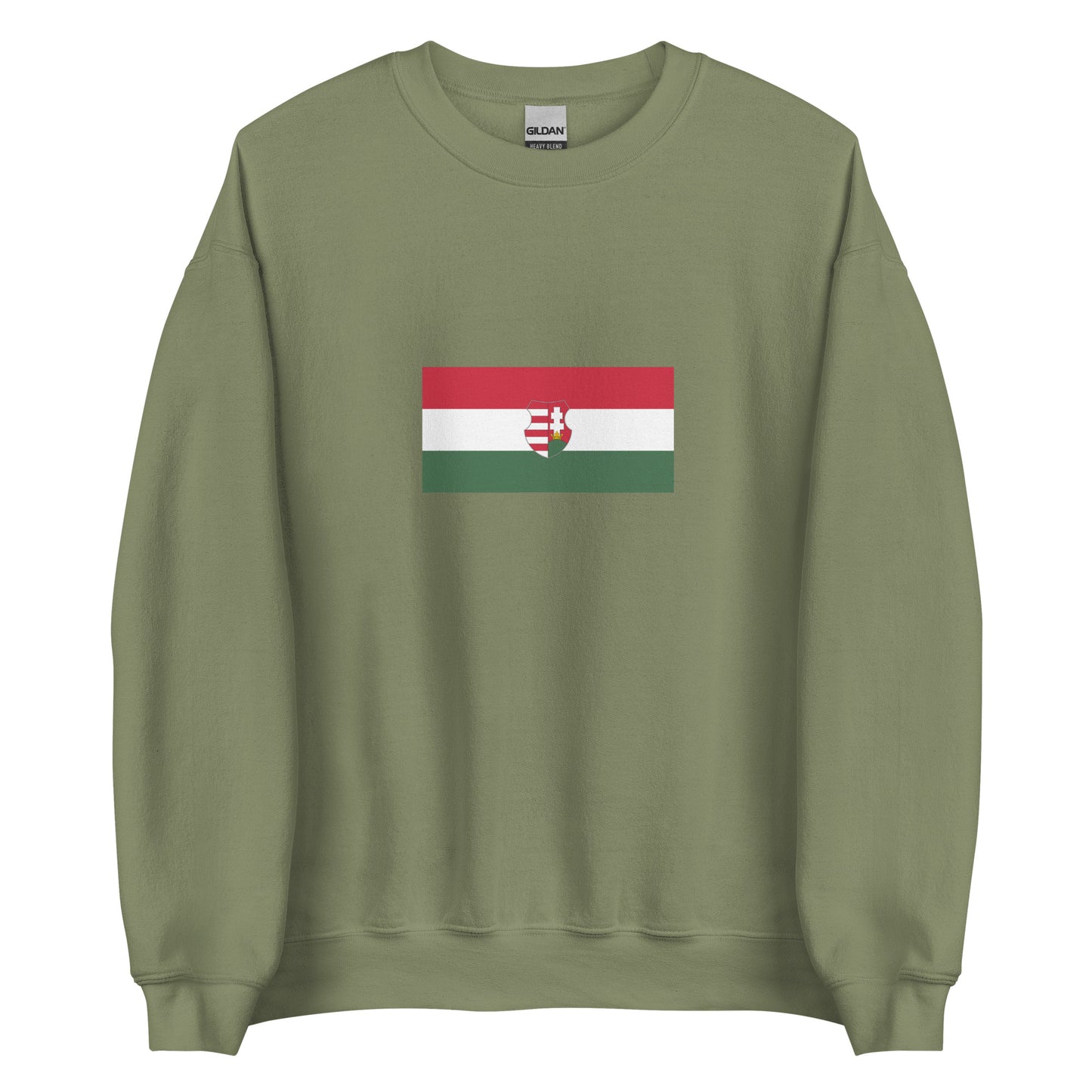 Hungary - Second Hungarian Republic (1946-1949) | Historical Hungarian Flag Interactive Sweatshirt